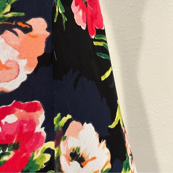 Tommy Hilfiger Floral Sleeveless a-line mini Dress size 4 - Picture 5 of 13